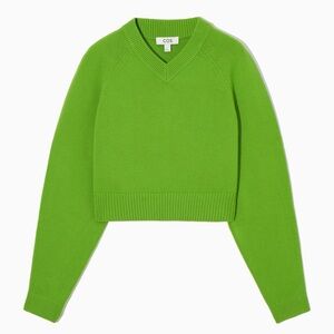 COS V-Neck Wool Sweater